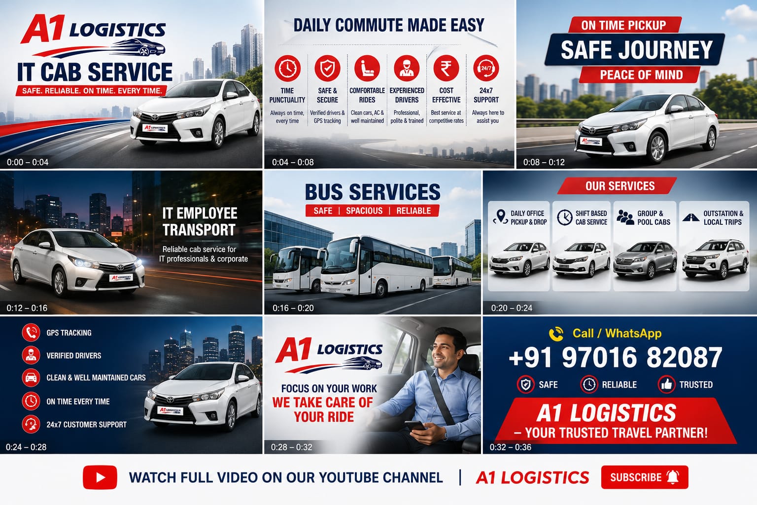 A1 Logistics 24/7 IT Cab Service and Operations Desk